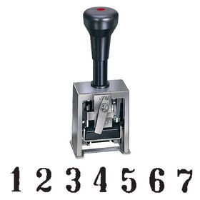 7 Wheel Numbering Stamp Machine Model 18-7