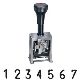 7 Wheel Reiner Numbering Machine Model 19-7