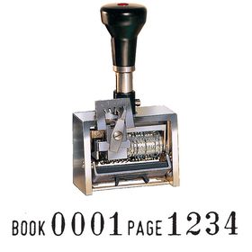 Book and Page Number Machine