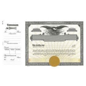 Goes 73 Corporate Stock Certificate