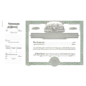 Goes 755 Corporate Certificate
