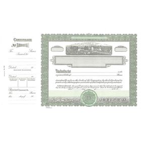 Goes 760 Stock Certificate