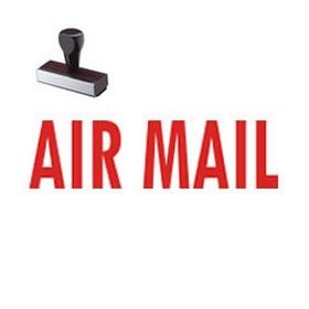 Air Mail Rubber Stamp