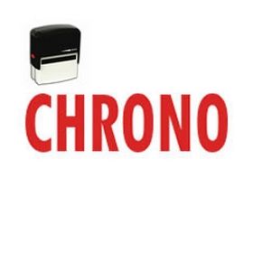 Self-Inking Chrono Stamp