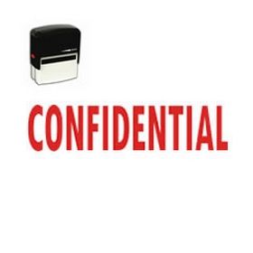 Self-Inking Confidential Office Stamp