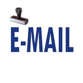 E-Mail Rubber Stamp