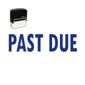 Self-Inking Past Due Stamp