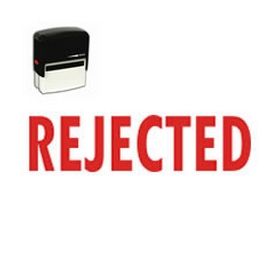 Self-Inking Rejected Stamp