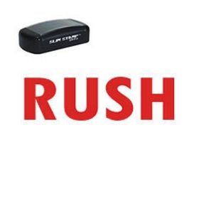 Slim Pre-Inked Rush Stamp