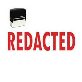 Self-Inking Redacted Stamp