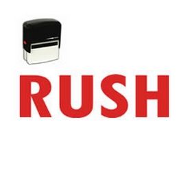 Self-Inking Rush Stamp