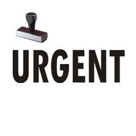 Urgent Rubber Stamp