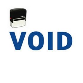 Self-Inking Void Stamp