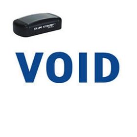 Pre-Inked Void Stamp