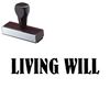 Living Will Rubber Stamp