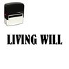 Self-Inking Living Will Stamp