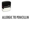 Self-Inking Allergic To Penicillin Doctor Stamp