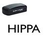 Slim Pre-Inked Hippa Stamp