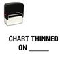 Self-Inking Chart Thinned On Stamp