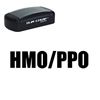 Slim Pre-Inked HMO/PPO Provider Stamp