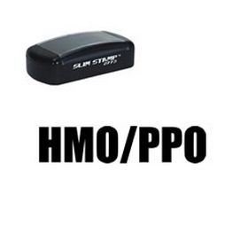 Slim Pre-Inked HMO/PPO Provider Stamp