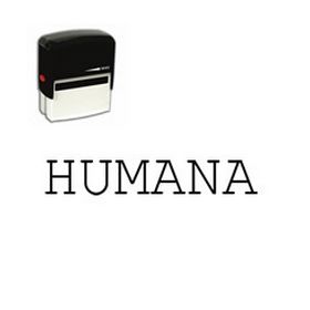 Self-Inking Humana Stamp