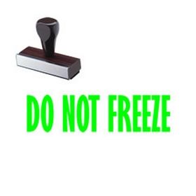 Do Not Freeze Rubber Stamp