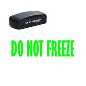 Slim Pre-Inked Do Not Freeze Stamp