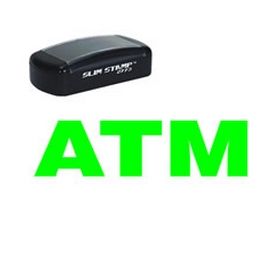 Slim Pre-Inked ATM Stamp