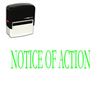 Self-Inking Notice Of Action Stamp