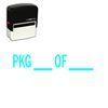 Self-Inking Pkg ___ Of ____ Shipping Stamp