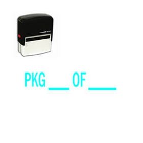 Self-Inking Pkg ___ Of ____ Shipping Stamp