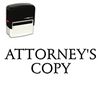 Self-Inking Attorneys Copy Stamp