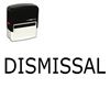 Self-Inking Dismissal Stamp