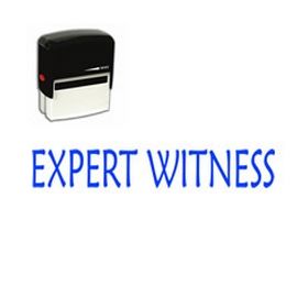 Self-Inking Expert Witness Legal Stamp