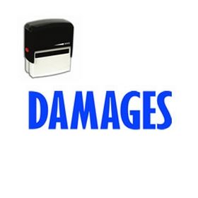 Self-Inking Damages Stamp