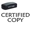 Slim Pre-Inked Certified Copy Stamp