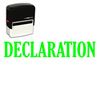 Self-Inking Declaration Stamp