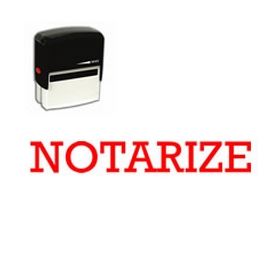 Self-Inking Notarize Stamp