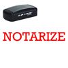 Slim Pre-Inked Notarize Stamp