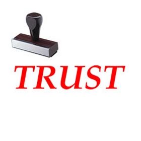 Trust Rubber Stamp