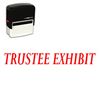 Self-Inking Trustee Exhibit Stamp