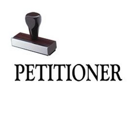 Petitioner Rubber Stamp