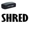 Slim Pre-Inked Shred Stamp