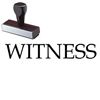 Witness Rubber Stamp