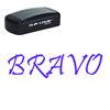 Slim Pre-Inked Bravo Stamp