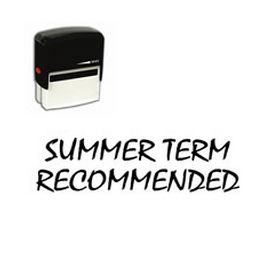 Self-Inking Summer Term Recommended Stamp