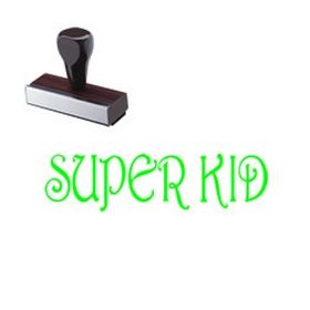 Super Kid Rubber Stamp