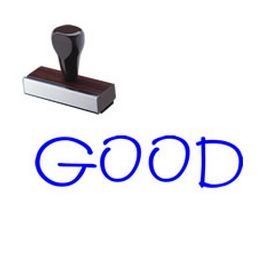 Teacher Grading Good Rubber Stamp