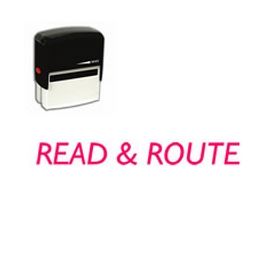 Self-Inking Read & Route Stamp